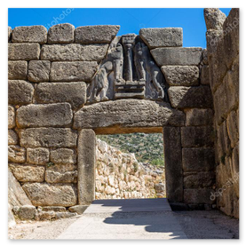 Η Πύλη των Λεόντων στις Μυκήνες